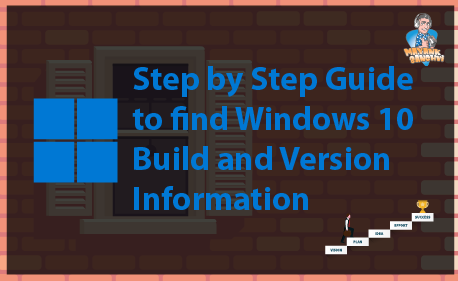 MS - Step by Step Guide to find Windows 10 Build and Version Information